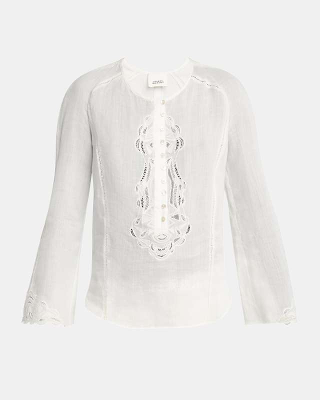 Luciele Ladder Stitch Blouse